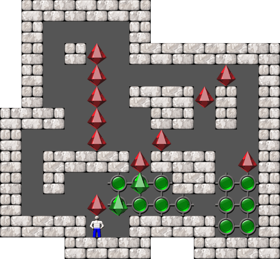 Sokoban Mass Remodel level 616